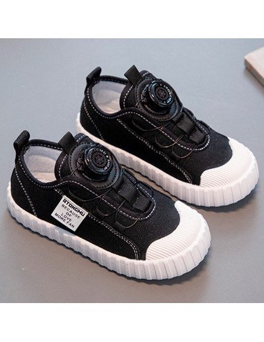 Compra tenis negros para niños al mayoreo en LHESH