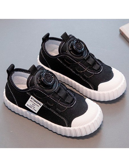 Compra tenis negros para niños al mayoreo en LHESH