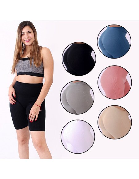 Leggings cortos deportivos importados al mayoreo en LHESH