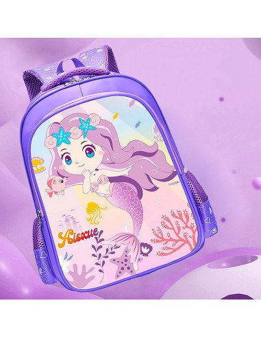 Mochila Escolar de sirena importada al mayoreo en LHESH