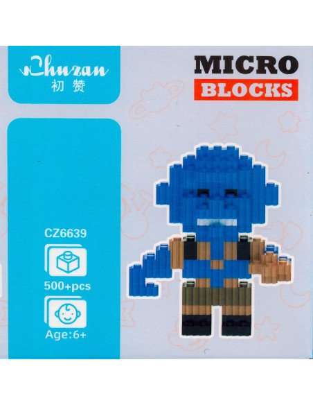 Juego de bloques de construcción micro 'THANOS' importado al mayoreo en LHESH