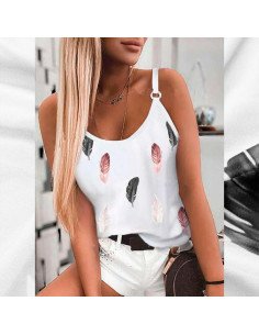 Moda plus blusa para dama al mayoreo ofrece LHESH – ID 45323 - blanco