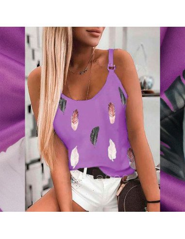 Moda plus blusa para dama al mayoreo ofrece LHESH – ID 45322 - morado