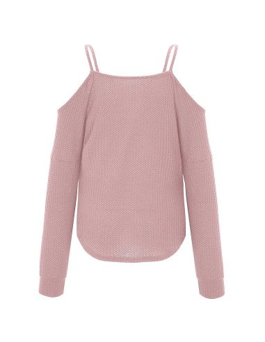 Mayoreo de blusa de moda con hombros descubiertos importada al en LHESH