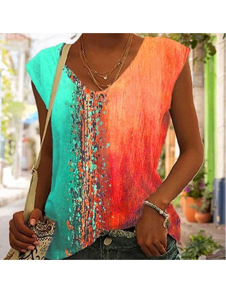 Moda plus camiseta para dama al mayoreo ofrece LHESH – ID 44661