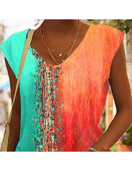 Moda plus camiseta para dama al mayoreo ofrece LHESH – ID 44661