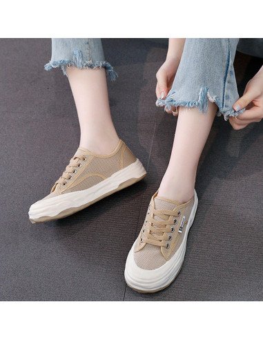 Tenis de inyección para dama al mayoreo ofrece LHESH -  ID 45392 beige