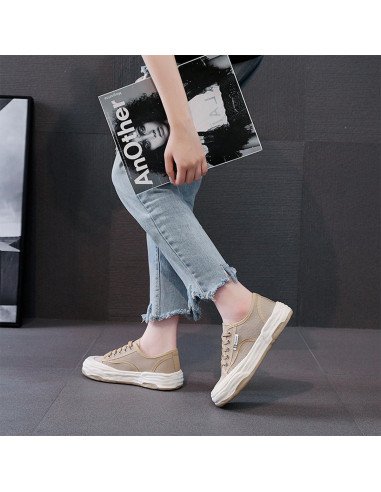 Tenis de inyección para dama al mayoreo ofrece LHESH -  ID 45392 beige