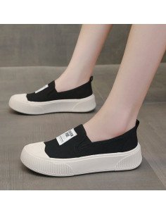 Tenis negros para mujer mayoreo en LHESH