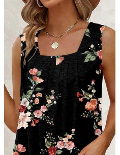 Blusa sin mangas para dama importada al mayoreo en LHESH 2