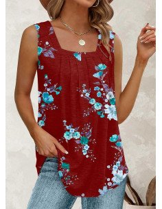 Blusa sin mangas para dama importada al mayoreo en LHESH