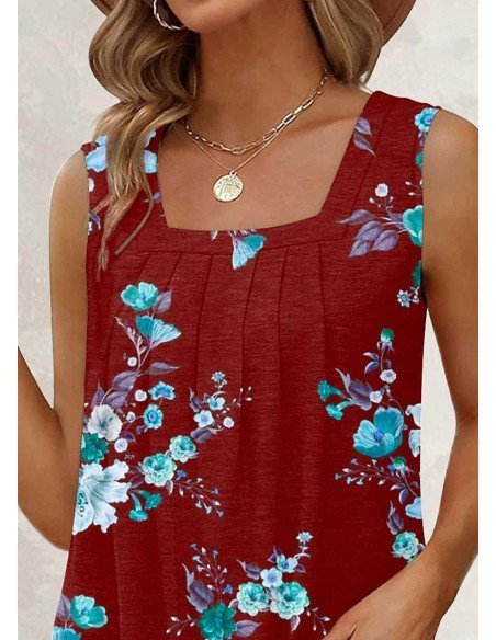 Blusa sin mangas para dama importada al mayoreo en LHESH