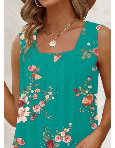 Blusa sin mangas para dama importada al mayoreo en LHESH