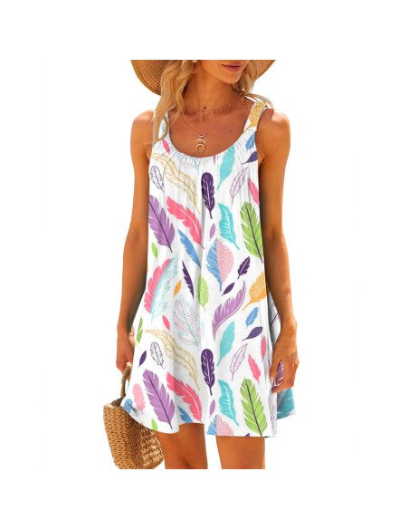 Vestido de Verano Mujer importado al mayoreo en LHESH