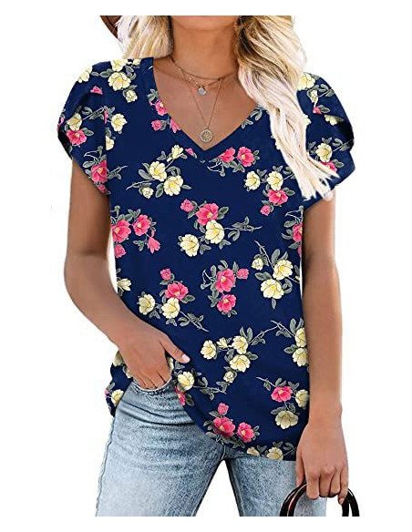 Blusa floral para dama Importada al mayoreo en LHESH