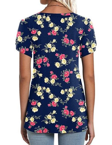 Blusa floral para dama Importada al mayoreo en LHESH