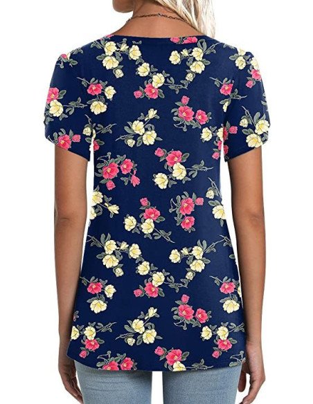 Blusa floral para dama Importada al mayoreo en LHESH