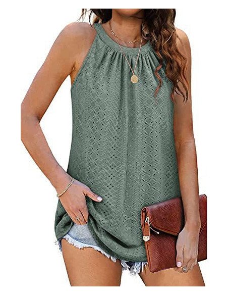 Blusa sin mangas para Mujer importada al mayoreo en LHESH