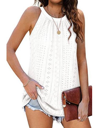 Blusa sin mangas para Mujer importada al mayoreo en LHESH