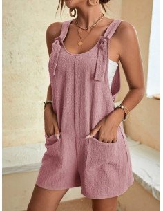 Overol flojo para mujer importado al mayoreo en LHESH 2