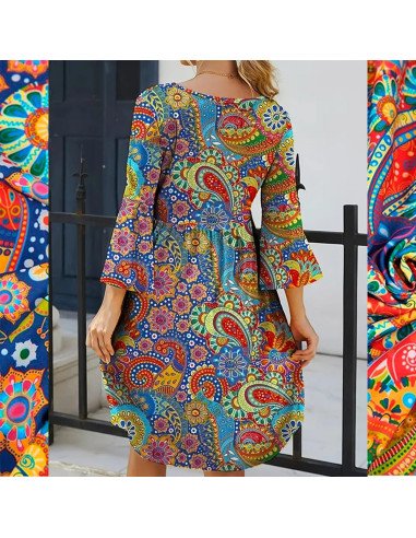 Moda plus vestido para dama al mayoreo ofrece LHESH, ID 45315