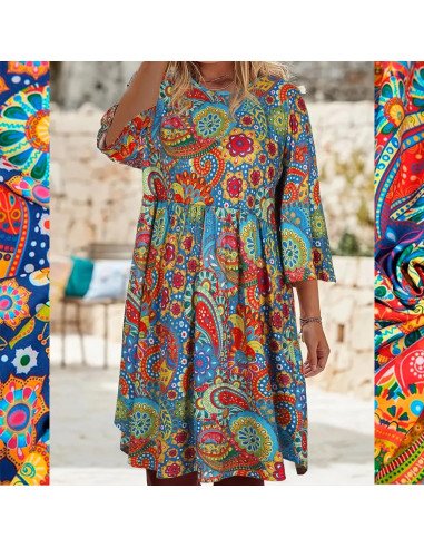 Moda plus vestido para dama al mayoreo ofrece LHESH, ID 45315