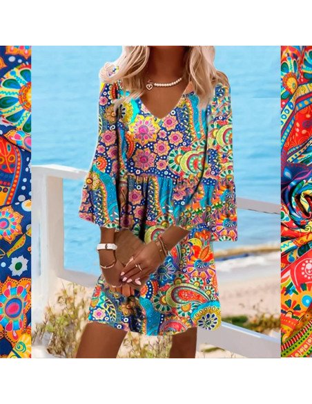 Moda plus vestido para dama al mayoreo ofrece LHESH, ID 45316