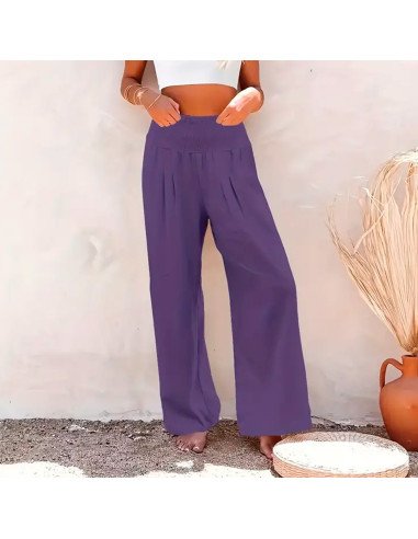 Pantalón flojos para dama importados al mayoreo en LHESH