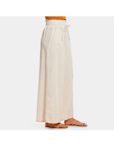 Pantalones Palazzo de Cintura Alta Importados al Mayoreo en LHESH" 2