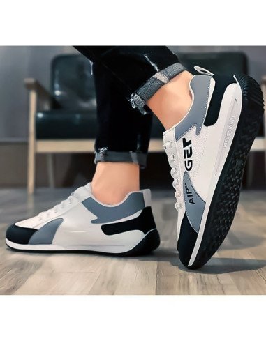 Tenis de inyección para hombre al mayoreo ofrece LHESH - ID 45735 blanco/gris