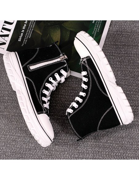 Botas urbanas de lona para dama al Mayoreo en LHESH