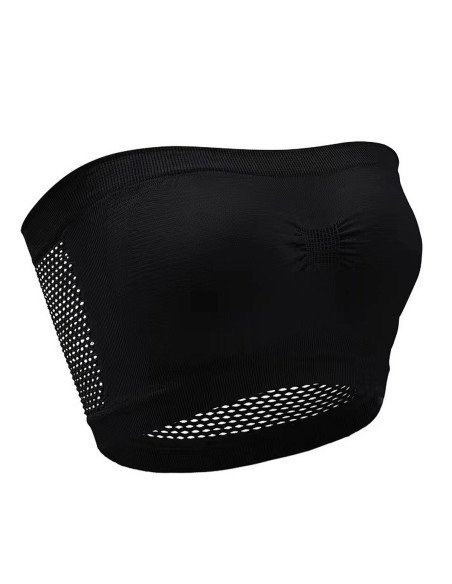 Sujetador top de tubo con Malla Transpirable Importado al Por Mayor en LHESH