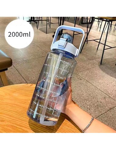 Botella motivacional ofrece LHESH al mayoreo - ID 46060 azul