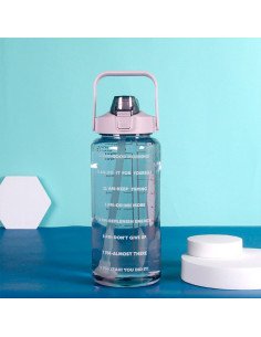 Botella motivacional ofrece LHESH al mayoreo - ID 46061 morada