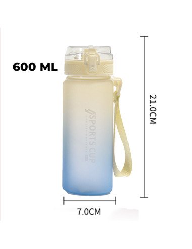 Botella deportiva ofrece LHESH al mayoreo - ID 46043 amarillo/morado