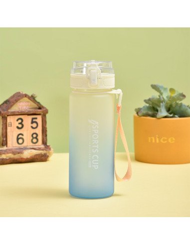 Botella deportiva ofrece LHESH al mayoreo - ID 46043 amarillo/morado