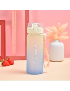 Botella deportiva ofrece LHESH al mayoreo - ID 46043 amarillo/morado