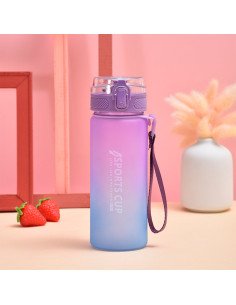 Botella deportiva ofrece LHESH al mayoreo - ID 46044 morado/azul