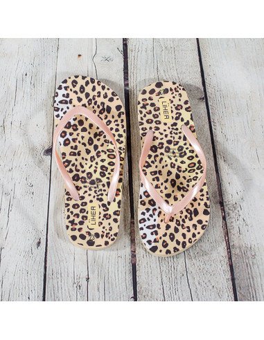 Sandalias de playa mujer con estampado al Mayoreo en LHESH