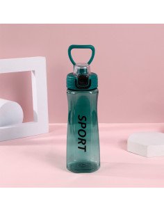 Botella deportiva ofrece LHESH al mayoreo - ID 46046 verde