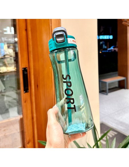 Botella deportiva ofrece LHESH al mayoreo - ID 46046 verde