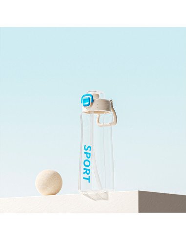 Botella deportiva ofrece LHESH al mayoreo - ID 46047 blanca