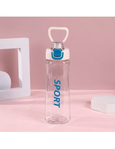 Botella deportiva ofrece LHESH al mayoreo - ID 46047 blanca