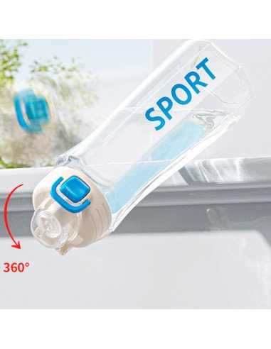 Botella deportiva ofrece LHESH al mayoreo - ID 46047 blanca