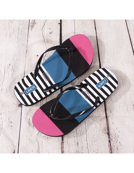 Sandalias de playa con estampadas al Mayoreo en LHESH