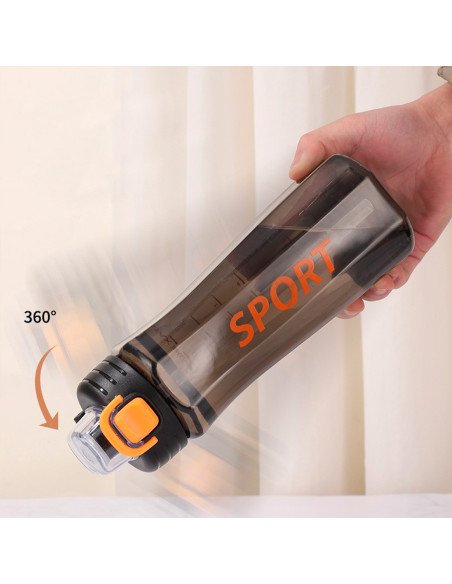 Botella deportiva ofrece LHESH al mayoreo - ID 46048 negro