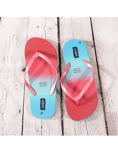 Sandalias de playa con estampadas al Mayoreo en LHESH