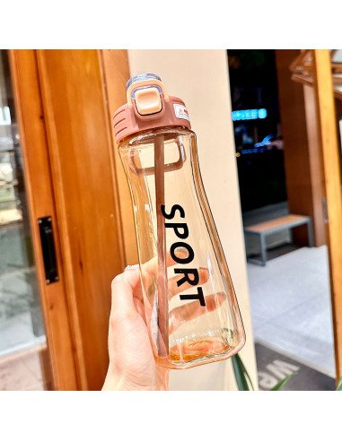 Botella deportiva ofrece LHESH al mayoreo - ID 46049 café