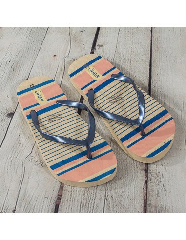 Sandalias de playa mujer con estampado al Mayoreo en LHESH