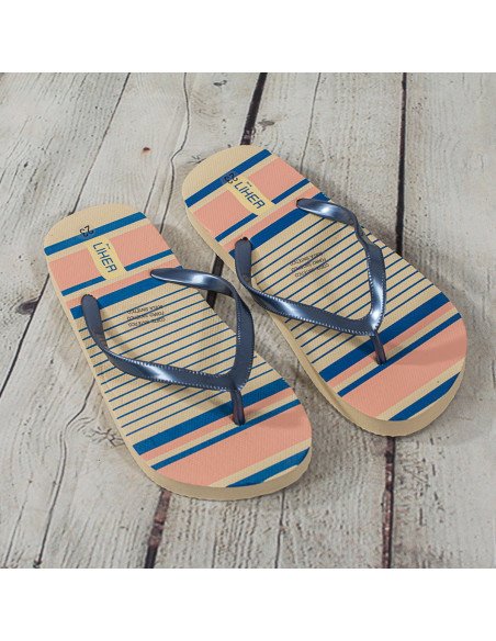 Sandalias de playa mujer con estampado al Mayoreo en LHESH